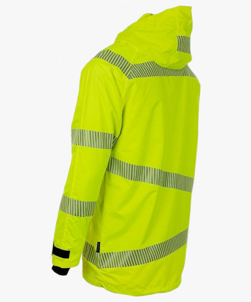 Куртка-парка сигнальная летняя Brodeks KS223, цвет жёлтый