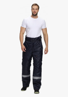 Брюки зимние Стандарт СОП (тк.Оксфорд), т.синий