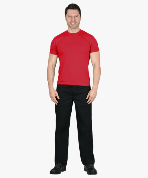 Футболка красная 160г/м2