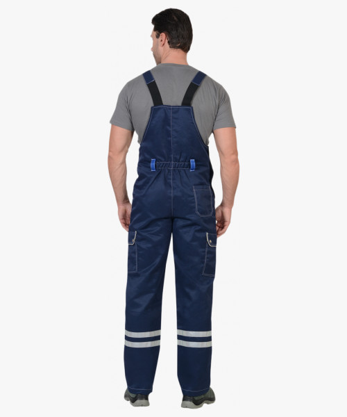 Костюм СИРИУС-ЛИДЕР куртка, п/к т.синий с васильком и молочным, СОП