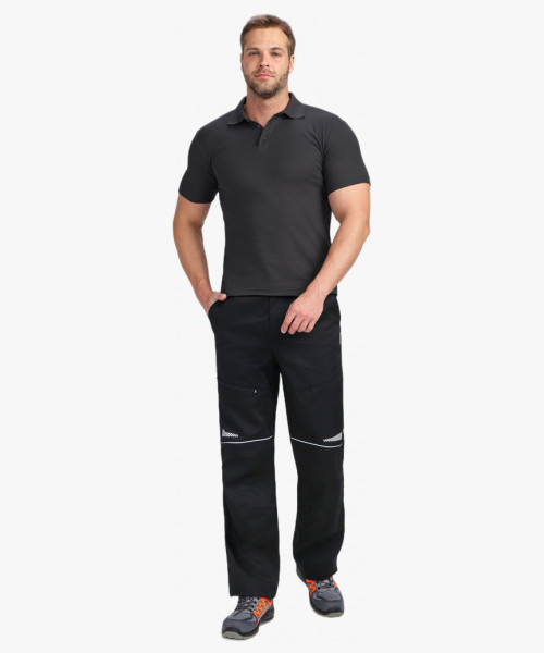 Рубашка-поло ProfLineBase (тк.Пике,180), серый/2