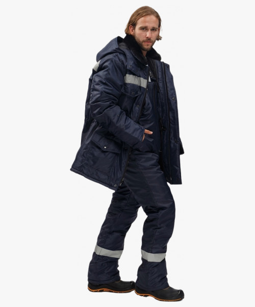 Костюм зимний Мастер NEW (тк.Оксфорд) п/к, т.синий КОС 912