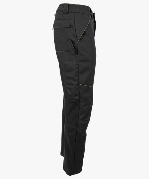 Брюки сварщика 2 класса Brodeks FS 38-02, цвет чёрный