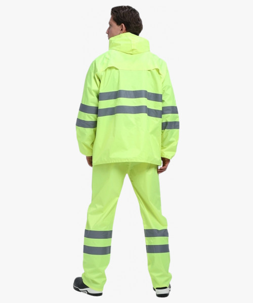 Костюм влагозащитный сигнальный ProfLineSpecialist СОП (ПВХ,210), желтый