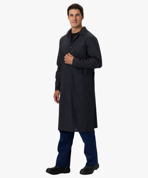 Халат мужской рабочий (тк.Бязь,145), черный