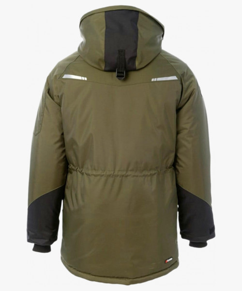 Куртка-парка зимняя мужская Brodeks KW215, цвет хаки