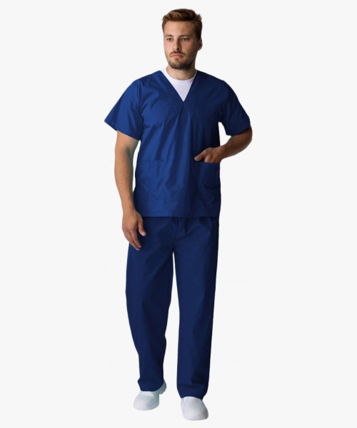 Костюм хирурга (тк.ТиСи), т.синий