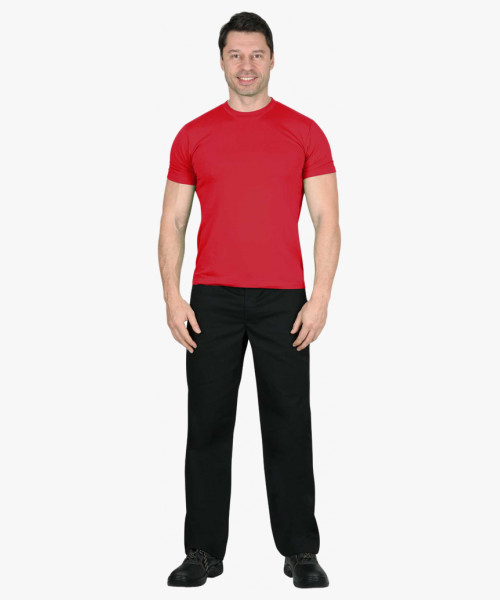 Футболка красная 160г/м2