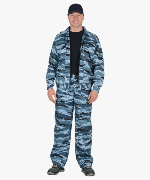 Костюм СИРИУС-БЛОКПОСТ/ВЫМПЕЛ куртка, брюки, КМФ Серый вихрь