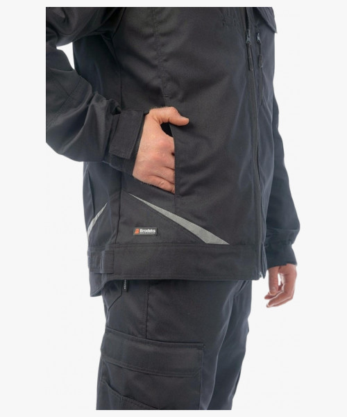 Куртка летняя мужская Brodeks KS202, цвет чёрный