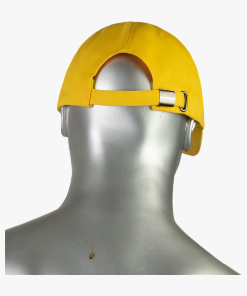 Кепка-бейсболка желтая пл.190 гр/м2 (пакет по 25 шт.,в упаковке 200 шт.)