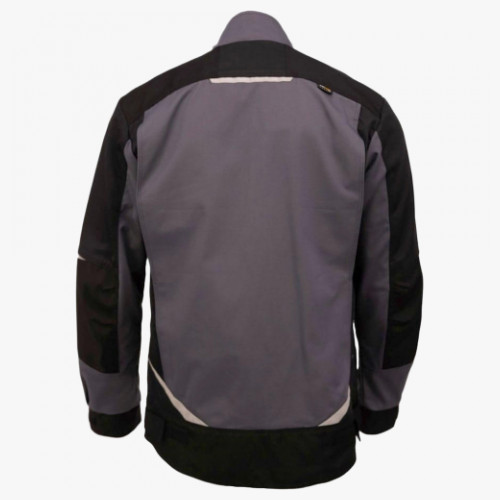 Куртка летняя мужская Brodeks KS202-C, 100% ХБ, цвет графит серый, чёрный