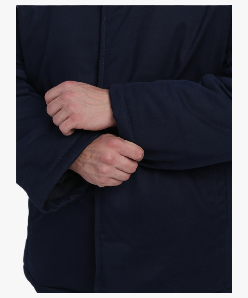 Костюм сварщика зимний Велд-СОП 1 кл.защиты (тк.Хлопок ОП,350) брюки, т.синий/красный