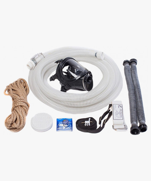 Противогаз шланговый Бриз-0302 (ПШ-20С) шланг ПВХ с 1 маской ППМ