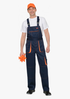 Полукомбинезон мужской СИРИУС-CROWN синий