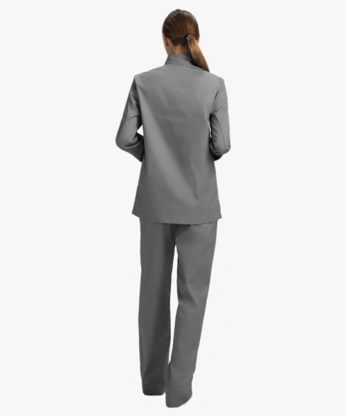 Костюм женский ХАССП-Стандарт NEW (тк.Смесовая,160), серый