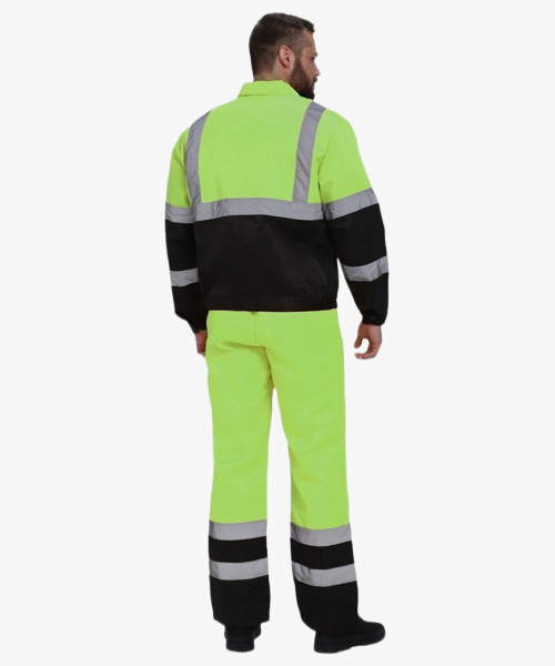 Костюм сигнальный Ярксион-2 СОП К. (тк.Смесовая,210) п/к, желтый/черный