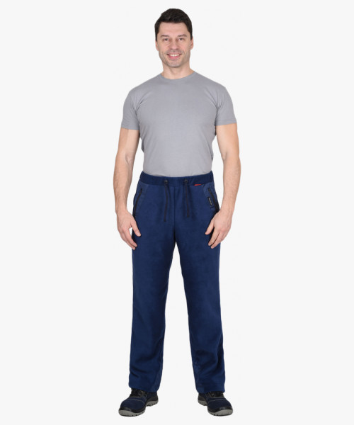 Брюки флисовые СИРИУС-АКТИВ тёмно-синий пл 280 г/кв.м