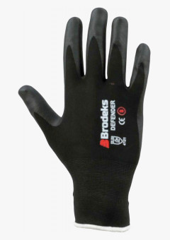 Перчатки рабочие Brodeks G-21, цвет чёрный, серый
