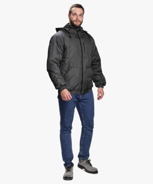 Куртка демисезонная Бомбер-Люкс (тк.Дюспо), серый