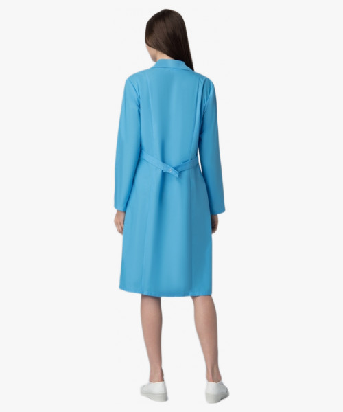 Халат женский Стандарт NEW (тк.ТиСи), голубой