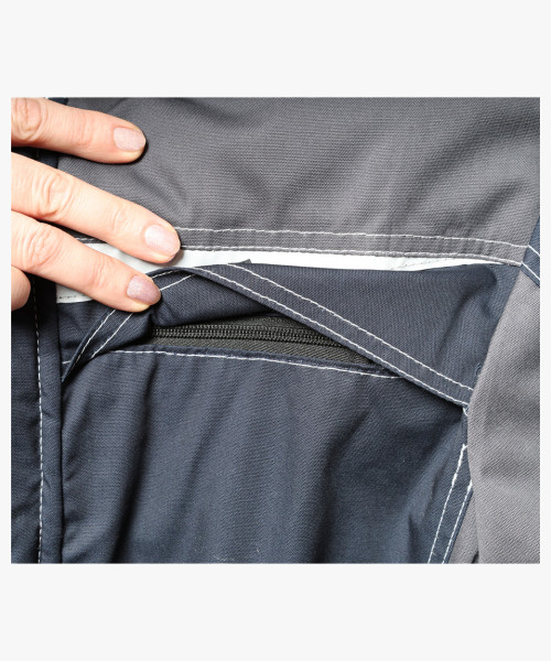 Костюм СИРИУС-ОЗОН куртка, брюки, синий с серым