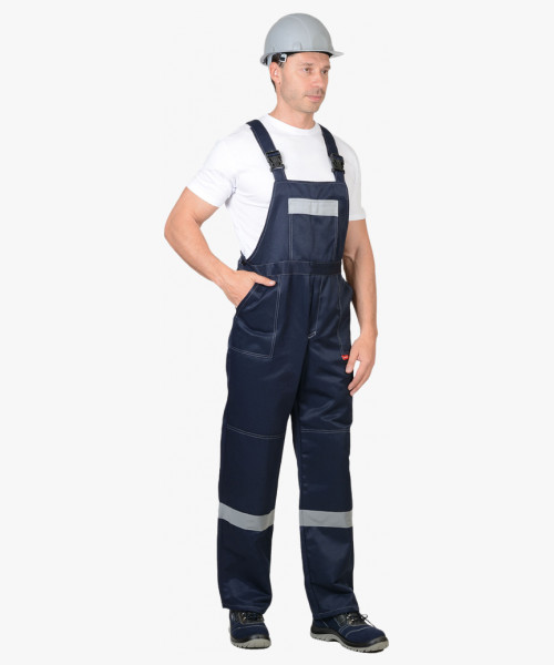 Костюм СИРИУС-ЛЕГИОНЕР куртка, п/к синий с серым СОП 50 мм