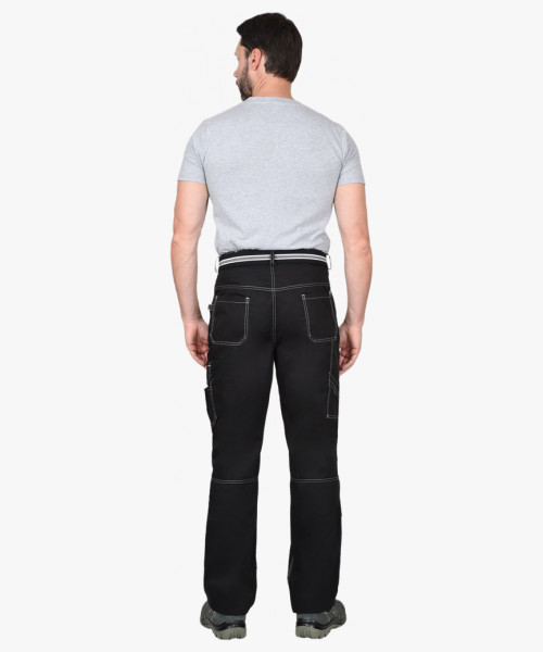 Костюм мужской СИРИУС-АЛЕКС куртка, брюки, чёрный