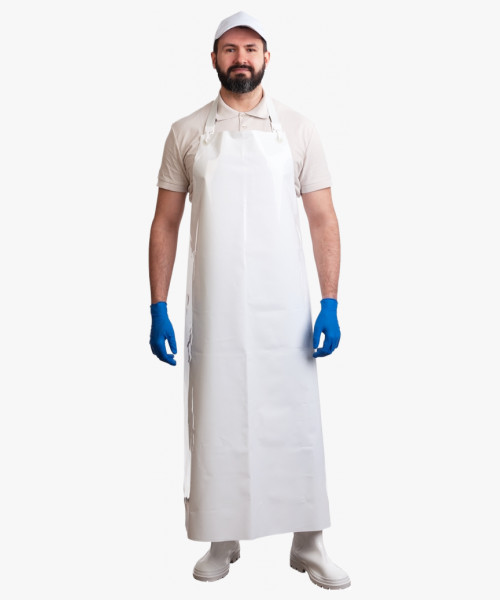 Фартук ЛАРИПОЛ полиуретановый уплотненный (90х130) белый (ФАР013)