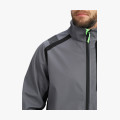 Куртка ProfLineLeader (тк.Софтшел), серый/черный