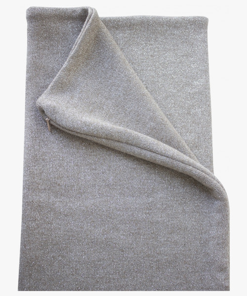 Наволочка на молнии 45х45, бежевый