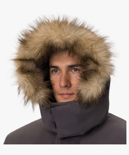 Куртка зимняя Аляска-Люкс (тк.Карелия), серый