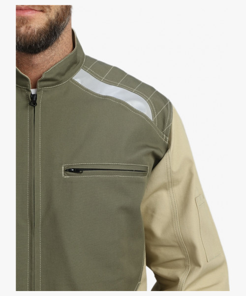 Куртка Челси CH (тк.Канвас,270), хаки/бежевый