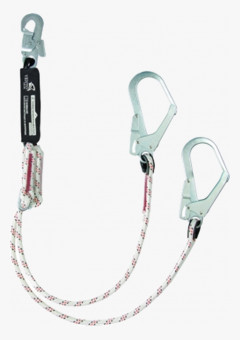 Строп VENTO™ веревочный двойной регулируемый с амортизатором аВ22p, vnt aB22p