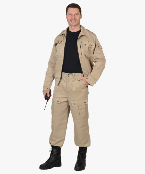 Костюм СИРИУС-ФРЕГАТ куртка, брюки, песочный