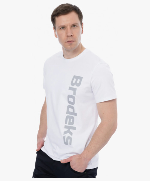 Футболка Brodeks KS704, цвет белый