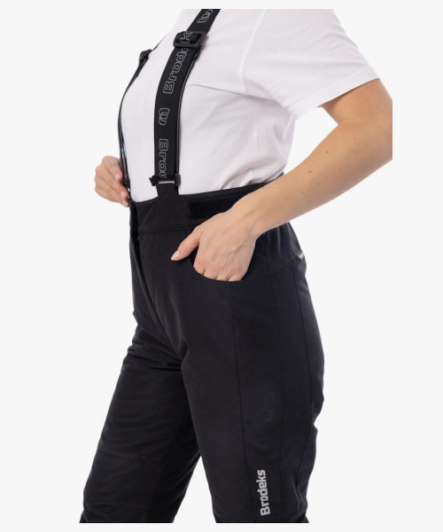 Брюки зимние женские Brodeks KW 358, цвет чёрный