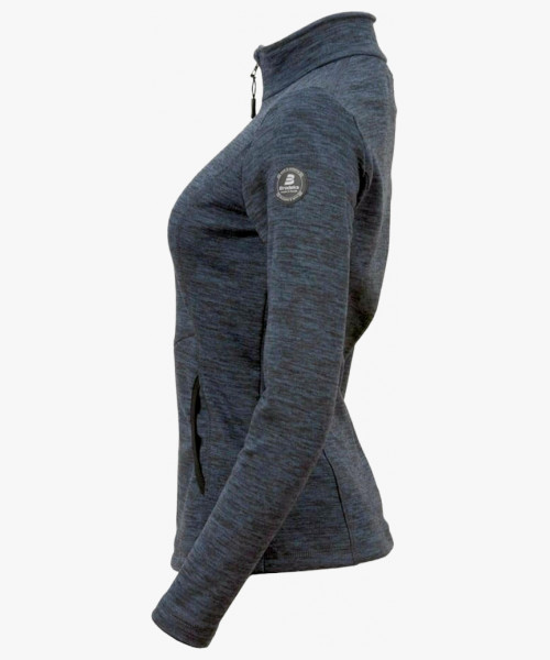 Толстовка флисовая женская Brodeks KS244 cation, цвет серый