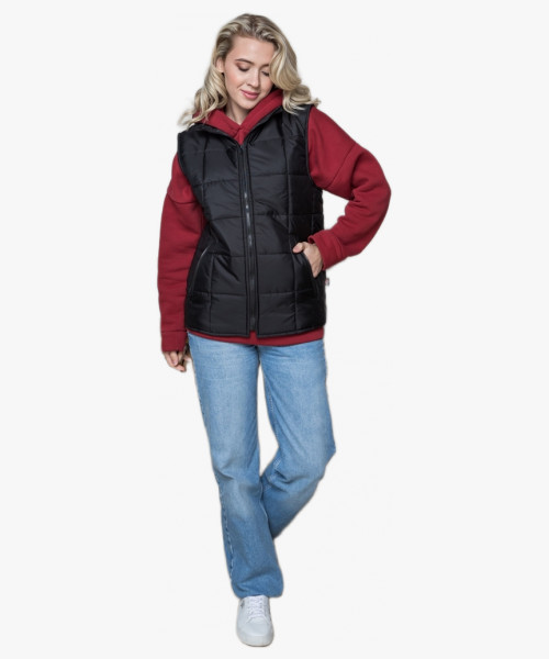 Жилет утепленный Офис (Дюспо), черный