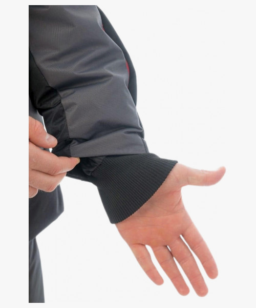 Куртка зимняя рабочая Brodeks KW 231, цвет серый, чёрный