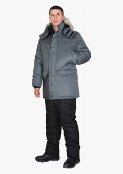 Куртка СИРИУС-КАЙКОР тёмно-серая