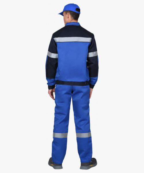 Костюм СИРИУС-ЛЕГИОНЕР куртка кор., п/к, васильковый с синим и СОП