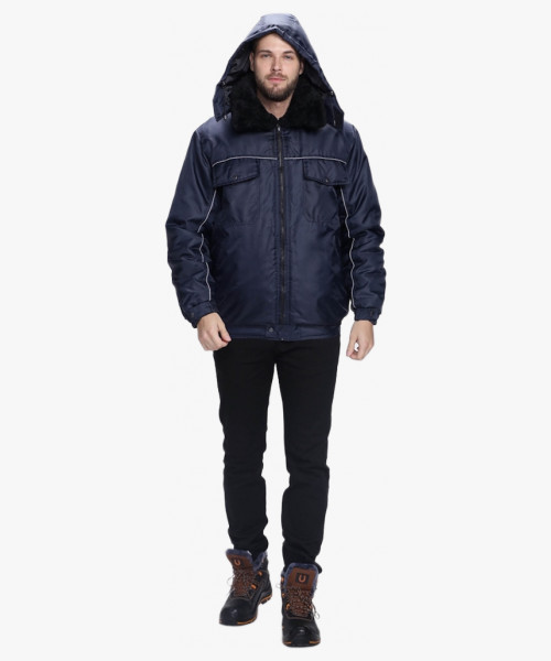 Куртка зимняя Старт (тк.Оксфорд), т.синий