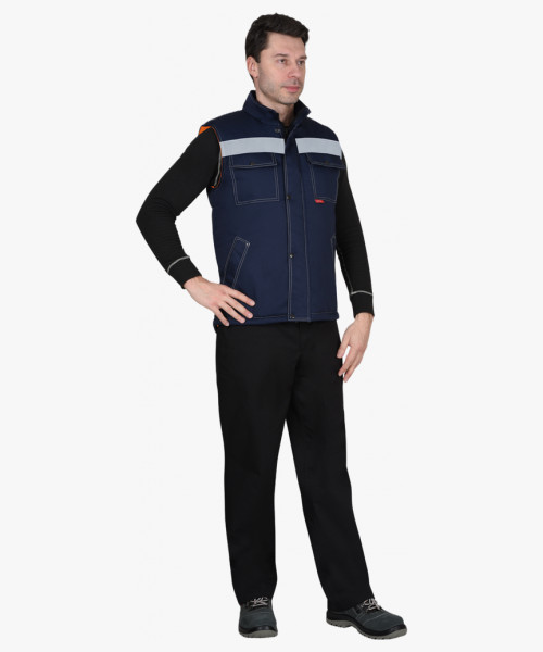 Жилет СИРИУС-ОРИОН тёмно-синий