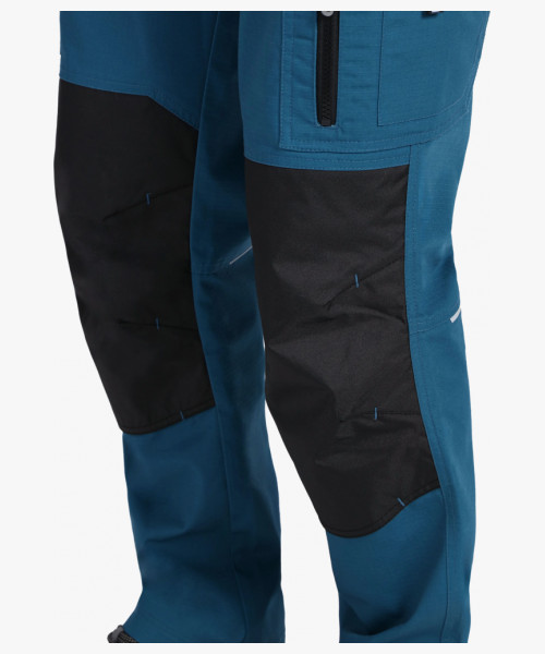 Брюки ProfLineSpecialist (тк.РипСтоп,240), циан/черный