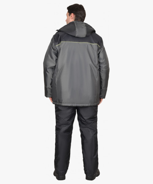 Костюм СИРИУС-ФАВОРИТ куртка, брюки, т.серый с серым