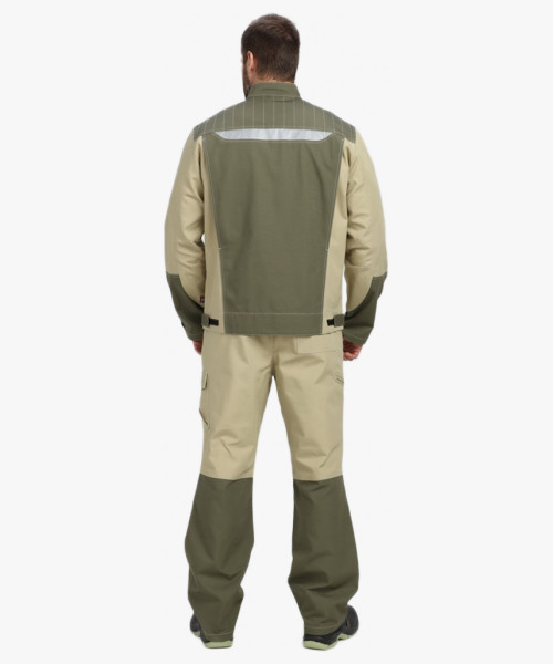 Куртка Челси CH (тк.Канвас,270), хаки/бежевый