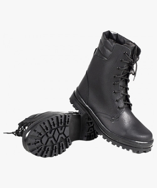 Ботинки (нат.мех) ОМОН Хром ТЭП