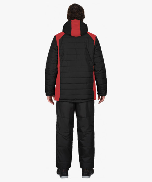 Куртка СИРИУС-УРБАН черная с красным