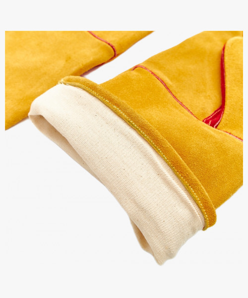 Перчатки спилковые термозащитные ProfLineLeader